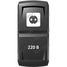 Кнопка 200 В, Белый, ВКЛ-ОТКЛ, Zen Gear